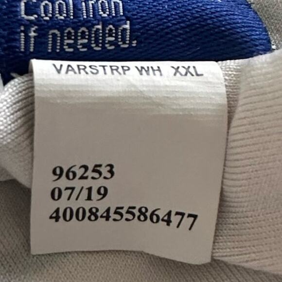 Apt. 9 Stretch Striped Shirt Lightweight 90s Turtleneck Top White Black XXL NWOT - Picture 8 of 9